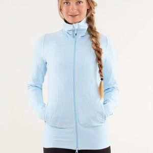 Lululemon In Stride Jacket Caspian Blue Size 6